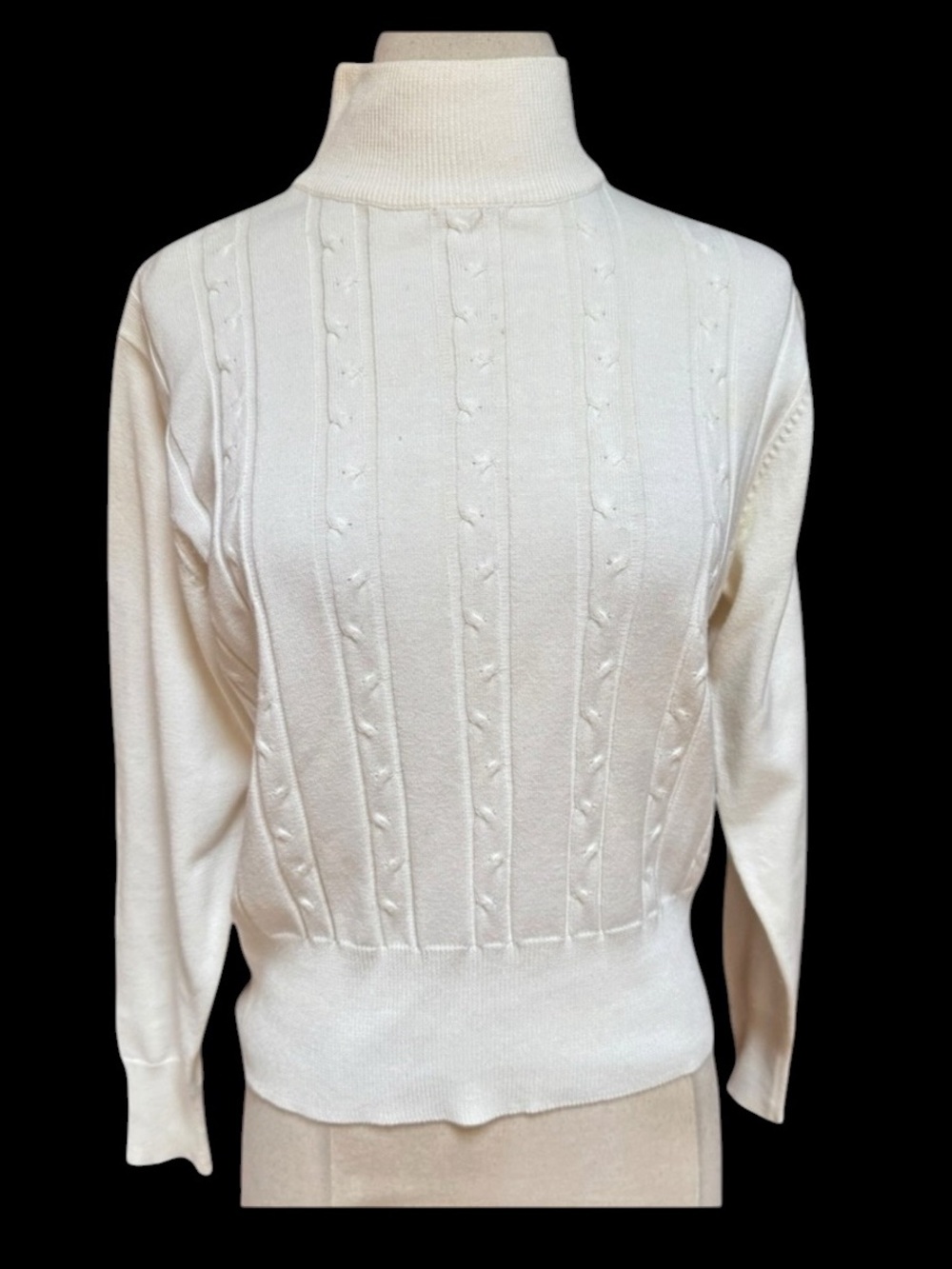 Vintage J. London Mock Turtleneck Sweater